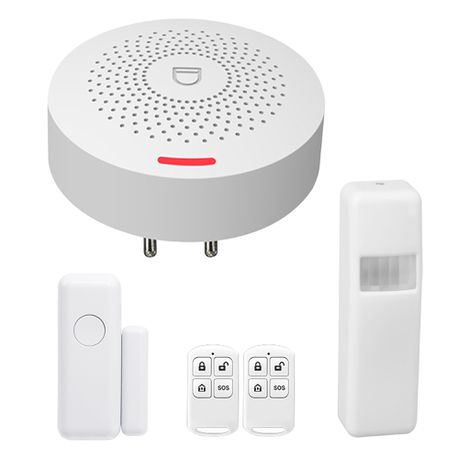 Wireless Home Security Motion Detective Sensor Alarm Kit_0